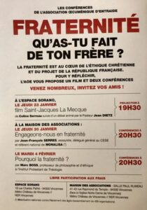 2019 - Fraternité : qu’as-tu fait de ton frère ?