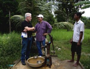 Eau plus près des khmers