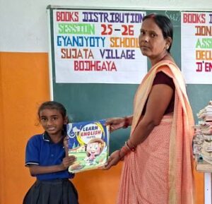 livres de classe achetés et distribués aux enfants